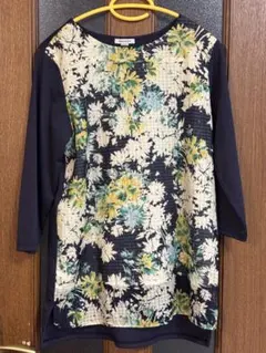 ensuite 花柄チュニック Lサイズ