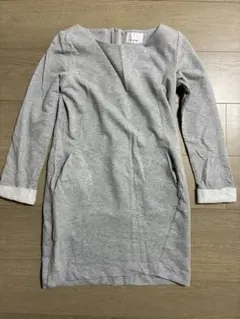 EGOIST グレー ワンピース 膝丈ワンピ