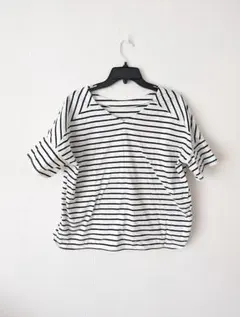 TIARA ボーダー 半袖Tシャツ ティアラ　カットソーのサムネイル