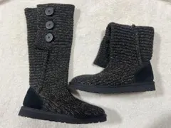 UGG ニットロングブーツ US 6, 23