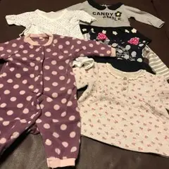 女の子 70、サイズ60〜80、まとめ売り5枚セット