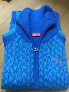 【美品】PUMA プーマジャンパーMENS高級ウール