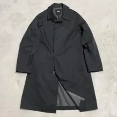 人気 美品 UNIQLO ブロックテック ステンカラーコート R-8278