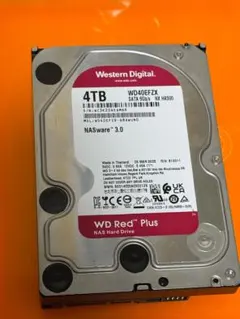 新品未開封✨ WD RedPlus 4TB HDD ハードディスク ウエスタンデジタル WD Red Plus 4TB NAS用HDD