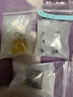 たれぱんだ こげぱん モノクロブー サンエックスめじるしアクセサリー