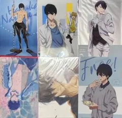 Free! 山崎宗介 椎名旭 葉月渚 遠野日和 クリアファイル - メルカリ