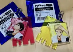 ハイキュー‼︎ 極楽湯　銭湯錠風　キーホルダー　月島蛍　西谷夕