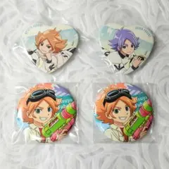 イナズマイレブン アレスの天秤 吹雪アツヤ 吹雪士郎 缶バッジセット