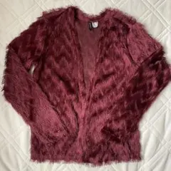 【訳あり値下げ】H&M  フリンジカーデ カーディガン アウター ジャケット