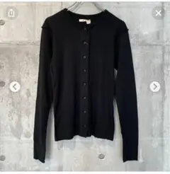 MEYAME SIDE STITCH RIB CARDIGAN