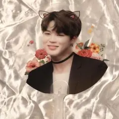 bts パクジミン　透明　うちわ　団扇　マスター