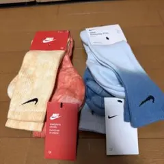 Nike Everyday Plus ソックス 2足セット XL タイダイ