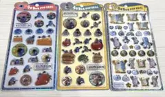 うるちゅるポップシール パペットスンスン ノンノン ゾンゾン セット