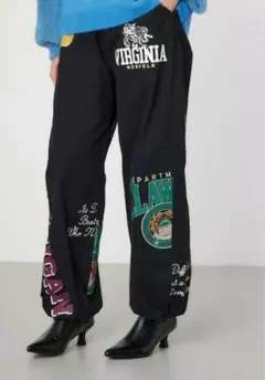 ロデオクラウンズ　パンツ　ズボン　プリント