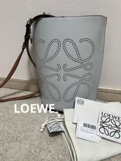 LOEWE ロエベ　アナグラム　ゲートバケット　バック
