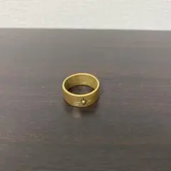 サンモチーフ ゴールドカラー メンズ リング