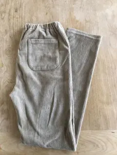 無印良品　コーデュロイパンツ　レギンス　ベージュ　140