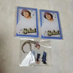 FANTASTICS 世界 ロトアクリルキーホルダー フォトマグネットセット