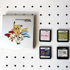 NintendoDS ソフトケース ニンテンドーDS ゲームソフト4セット