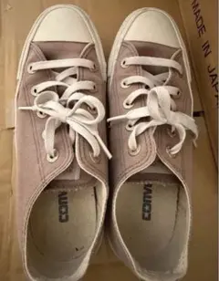 特価♪コンバース オールスター ローカット スニーカー ピンクベージュ　トープ