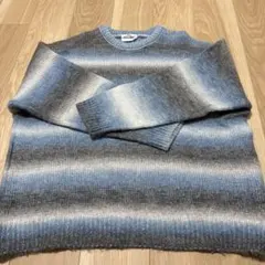 グラデーションニットカーディガン