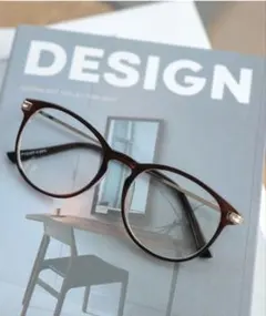 値下げ【新品未使用】UVカットクリアレンズメガネ