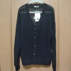 COLZA ハニーズ☆カーディガン ブラック S　透かし編み 黒のサムネイル