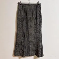 ロングスカート　タチバナ　Tachibana 黒　ブラック　新品　未使用　タグ次 2025年最新たち英 スカートの人気アイテム - メルカリ