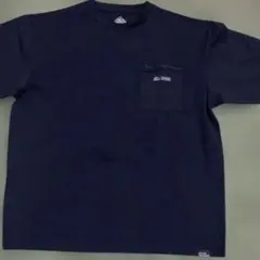 CAMP7 ポケットTシャツ　男女共用・ブラック