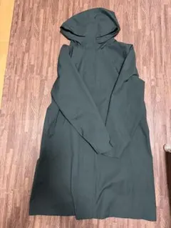 UNIQLOブロックテックコートダークグリーン ロングコート XL