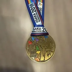 大阪マラソン 2018 フィニッシャーメダル