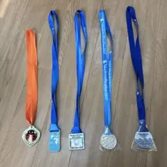 トクシママラソン メダルセット 2014-2018