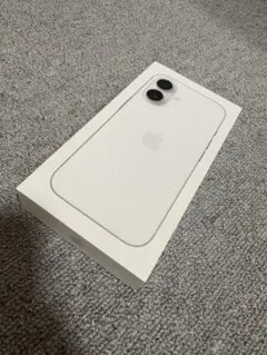 Apple iPhone 16ホワイト 箱のみ