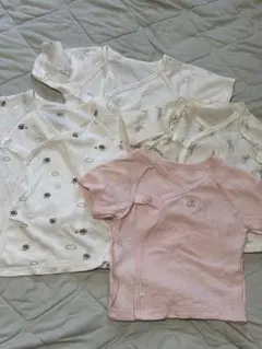 ベビー 短肌着 4点セット プティマイン