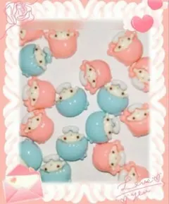 キキララ　ネイルパーツ　平成女児　サンリオ　ミニパーツ