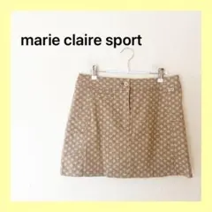 ☆marie claire sportマリークレールミニスカートサイズLベージュのサムネイル