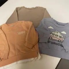 80サイズ✳︎トレーナー　3点セット
