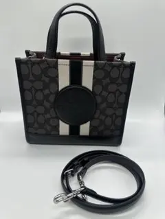 COACH デンプシー バケットバッグ 巾着 黒 COACH デンプシー バケットバッグ 巾着 ブラック - メルカリ