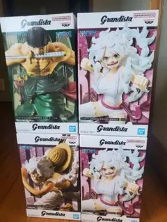ワンピース フィギュア 4点セット 戦光絶景 Grandista - メルカリ
