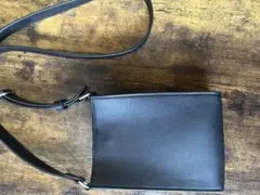 RENAME 黒 合皮レザー サコッシュのサムネイル