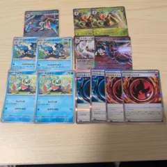 ポケカニンジャスピナーのメガゲッコウガex進化ライン＋スピアーexRR＋他