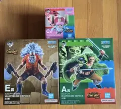 ワンピース 一番くじ フィギュア 3種セット ゾロ ギャバン チョッパー ワンピース 一番くじ フィギュア 3種セット ゾロ ギャバン チョッパー