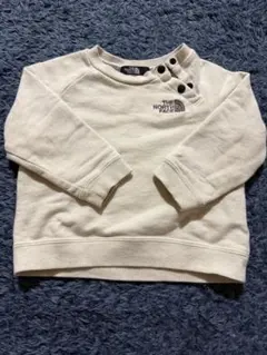 美品✨THE NORTH FACE ホワイトトレーナー80