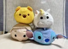 Disney ディズニー つむつむ 4個セット
