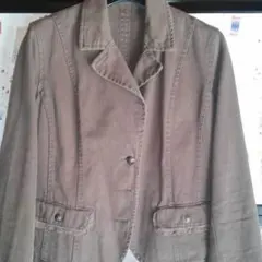 ブラック デニムジャケット