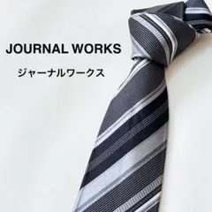 ジャーナルワークス JOURNAL WORKS ネクタイ レジメンタル シルクのサムネイル