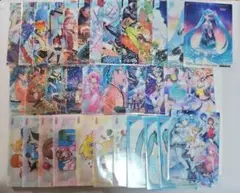 初音ミク　クリアカードコレクションガム　クリアカード　全種セット