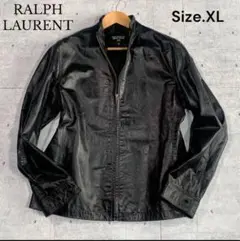 Ralph Lauren ブラックレーベル　シングルライダース ジャケット ラルフローレンブラックレーベル RALPH LAUREN BLACK LABEL