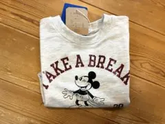 ミッキー トレーナー 110 裏起毛