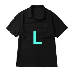 ワークマン ブリーズフロー超通気半袖オーバーシャツ Lサイズ ブラック 新品